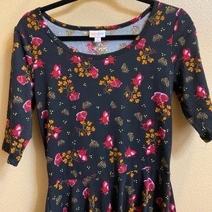 Lularoe Floral Print Dress